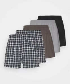 Pier One Uomo 5 PACK - Boxer - Grey 12 Pier One Uomo 5 PACK - Boxer - Grey -Moda Perfetta abc2677e29204b66b44e246719f6eeb4