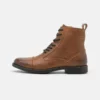 Pier One Uomo LEATHER - Stivaletti Stringati - Brown 2 Pier One Uomo LEATHER - Stivaletti Stringati - Brown -Moda Perfetta abcbdda6d4f04069978d26b034a529a1