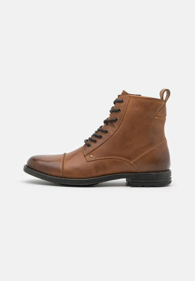 Pier One Uomo LEATHER - Stivaletti Stringati - Brown 3 Pier One Uomo LEATHER - Stivaletti Stringati - Brown
