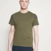 Pier One Uomo T-shirt Con Stampa - Olive, Dark Grey -Moda Perfetta ad4c79273c4940d886ed535894ff8641