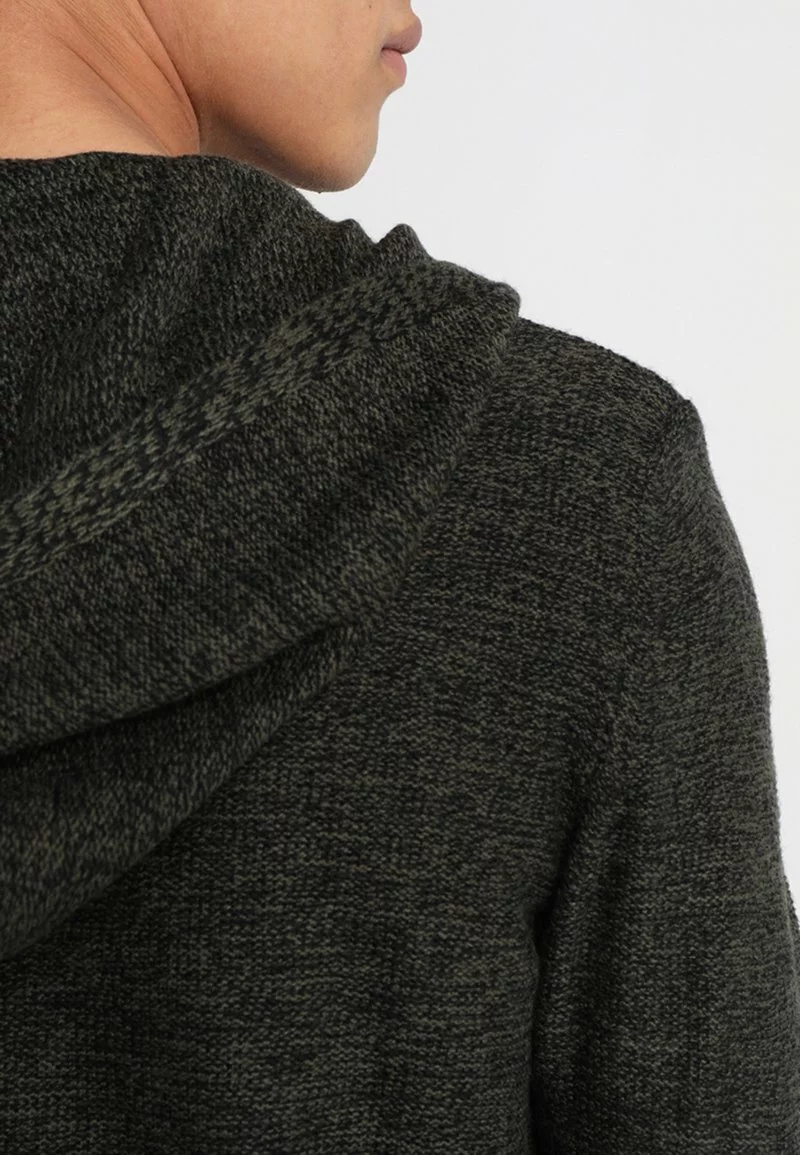 Pier One Uomo Cardigan - Black/olive 9 Pier One Uomo Cardigan - Black/olive - immagine 7