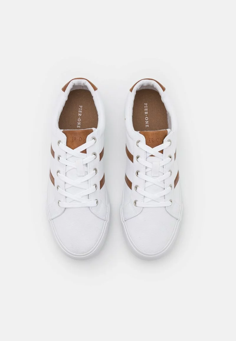 Pier One Uomo Sneakers Basse - White 6 Pier One Uomo Sneakers Basse - White - immagine 4
