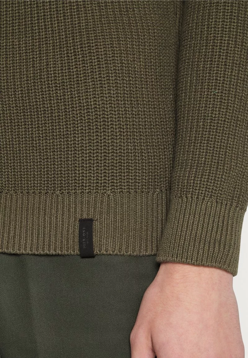 Pier One Uomo Maglione - Olive 8 Pier One Uomo Maglione - Olive - immagine 6