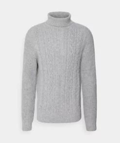 Pier One Uomo NEW CABLE TURTLENECK JUMPER - Maglione - Light Grey 12 Pier One Uomo NEW CABLE TURTLENECK JUMPER - Maglione - Light Grey -Moda Perfetta afd75e6fb1ee419685e068fa689f680e