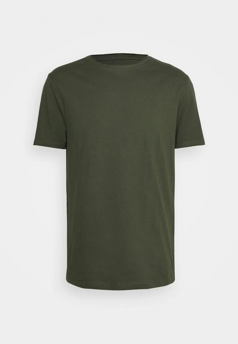 Pier One Uomo 2 PACK - T-shirt Basic - Black/khaki 4 Pier One Uomo 2 PACK - T-shirt Basic - Black/khaki - immagine 2