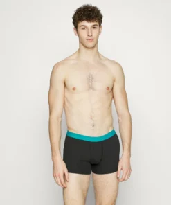 Pier One Uomo 3 PACK - Culotte - Black/teal/blue
