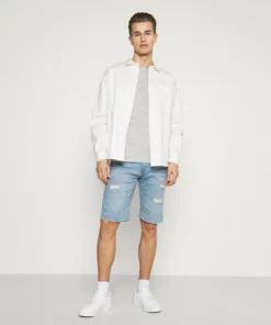 Pier One Uomo 3 PACK - T-shirt Basic - Black/grey/bordeaux