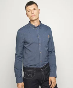 Pier One Uomo Camicia - Dark Blue 10 Pier One Uomo Camicia - Dark Blue -Moda Perfetta b365f4eef4f845c2ab9cbdaf1b815d53