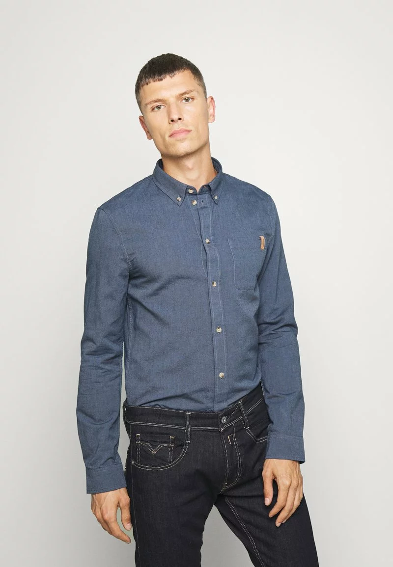Pier One Uomo Camicia - Dark Blue 5 Pier One Uomo Camicia - Dark Blue - immagine 3