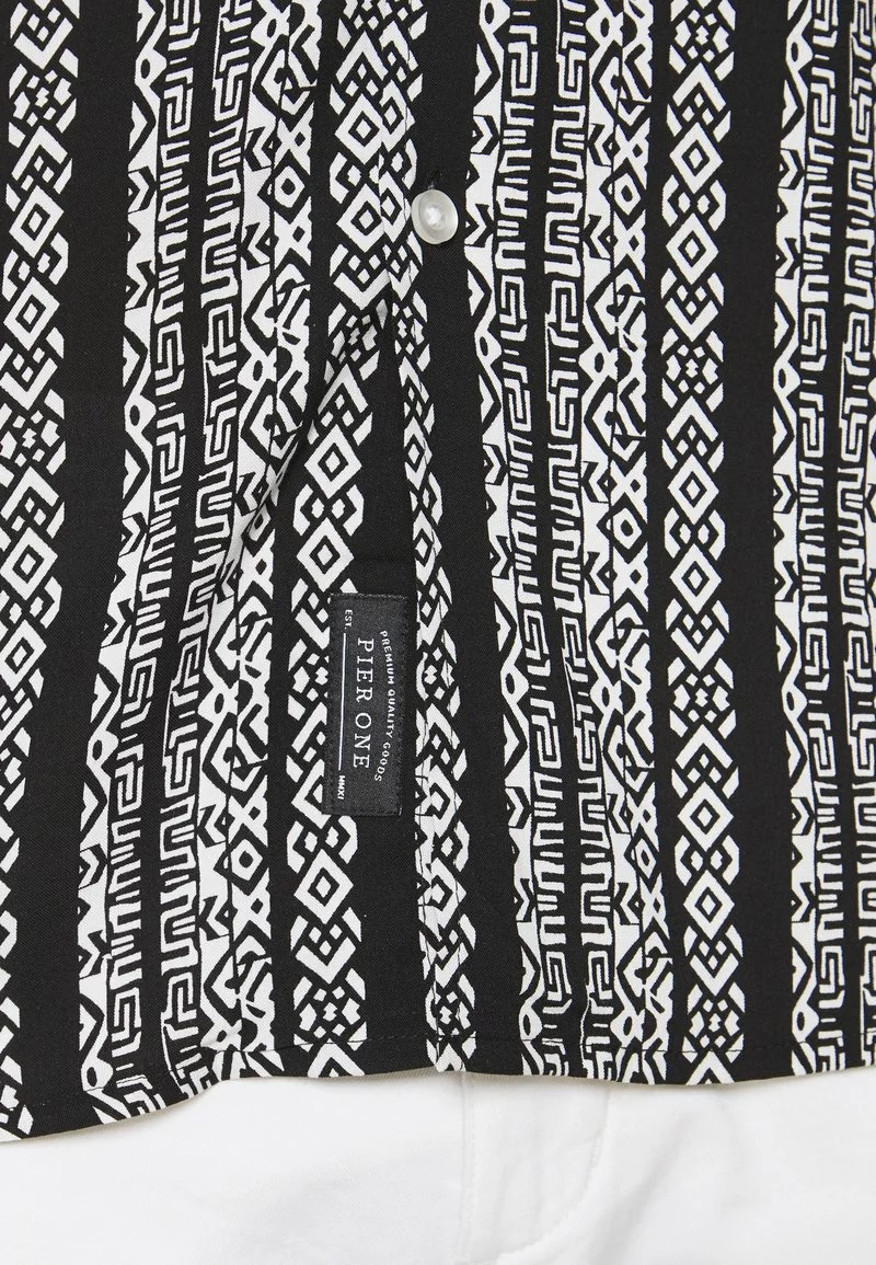 Pier One Uomo Camicia - Black 7 Pier One Uomo Camicia - Black - immagine 5