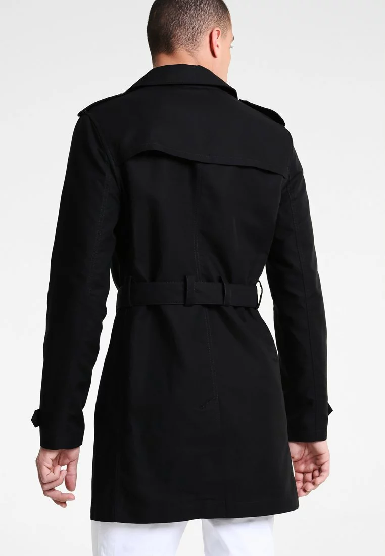 Pier One Uomo Trench - Black 5 Pier One Uomo Trench - Black - immagine 3