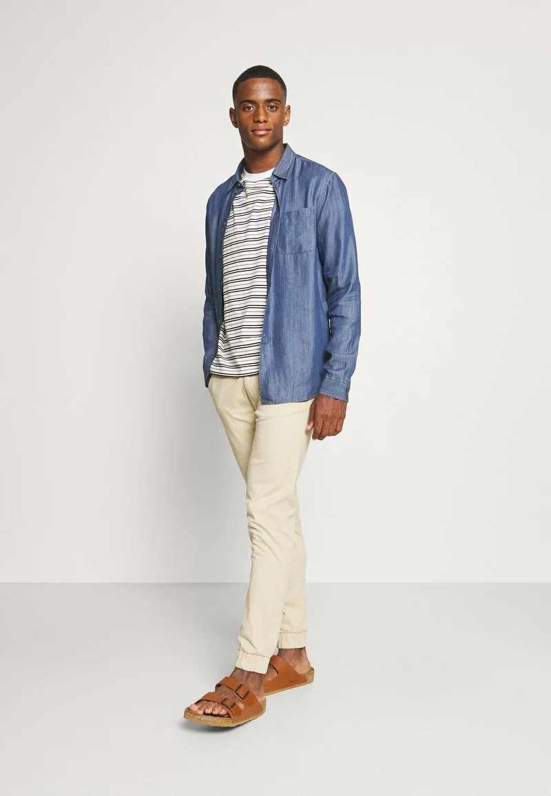 Pier One Uomo Camicia - Dark Blue 4 Pier One Uomo Camicia - Dark Blue - immagine 2