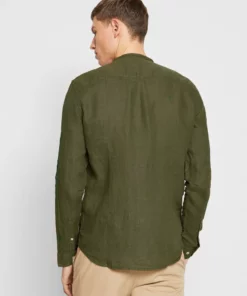 Pier One Uomo Camicia - Olive 10 Pier One Uomo Camicia - Olive -Moda Perfetta b5f2b97f5c134a06bac8384a820171ea