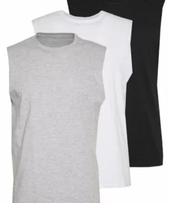 Pier One Uomo 3 PACK - T-shirt Basic - Grey/white/black 16 Pier One Uomo 3 PACK - T-shirt Basic - Grey/white/black -Moda Perfetta b7095e703ec24c8694069d82098fed74