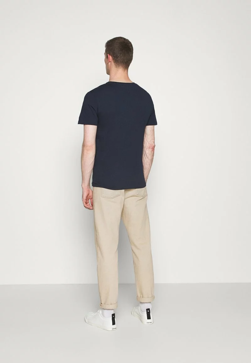 Pier One Uomo T-shirt Con Stampa - Dark Blue 5 Pier One Uomo T-shirt Con Stampa - Dark Blue - immagine 3