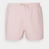 Pier One Uomo PEACHY SOFT BEACH SHORTS - Shorts Da Mare - Light Pink
