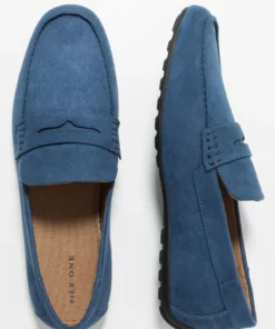 Pier One Uomo Scarpe Senza Lacci - Dark Blue -Moda Perfetta b91247c8c91b4504aac778bbd45a60ac