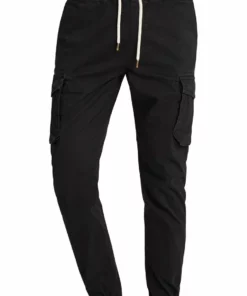 Pier One Uomo Pantaloni Cargo - Black 12 Pier One Uomo Pantaloni Cargo - Black -Moda Perfetta ba4a82bf9d2d43059438f26b4d293a93
