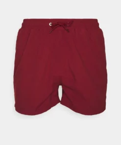 Pier One Uomo PEACHY SOFT BEACH SHORTS - Shorts Da Mare - Bordeaux