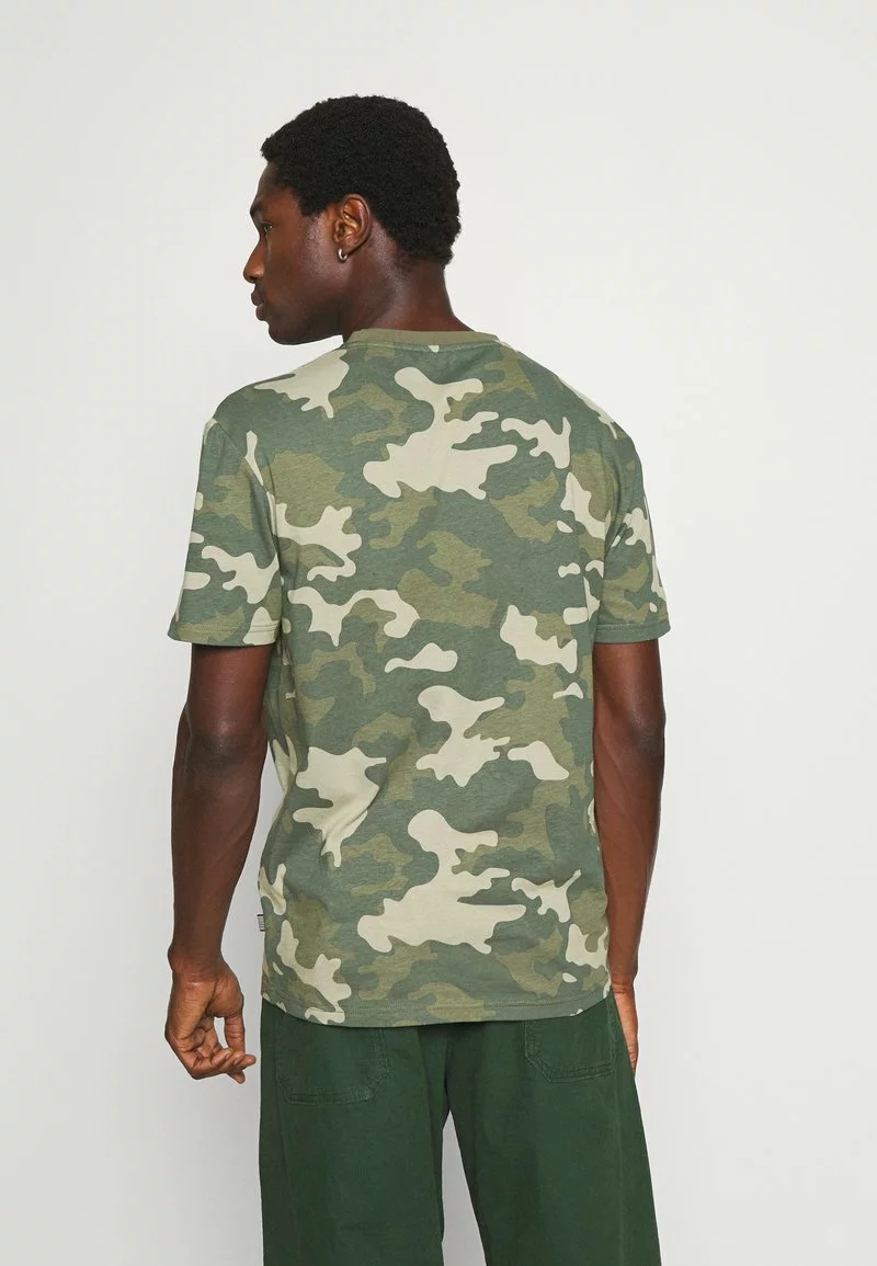 Pier One Uomo T-shirt Con Stampa - Dark Green 5 Pier One Uomo T-shirt Con Stampa - Dark Green - immagine 3