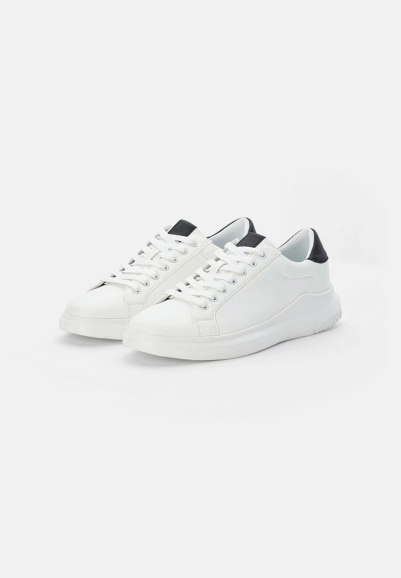 Pier One Unisex Sneakers Basse - White Black 4 Pier One Unisex Sneakers Basse - White Black - immagine 2