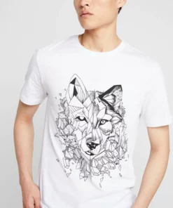 Pier One Uomo T-shirt Con Stampa - White -Moda Perfetta bc7a16a4618b493685c112de8b6356af