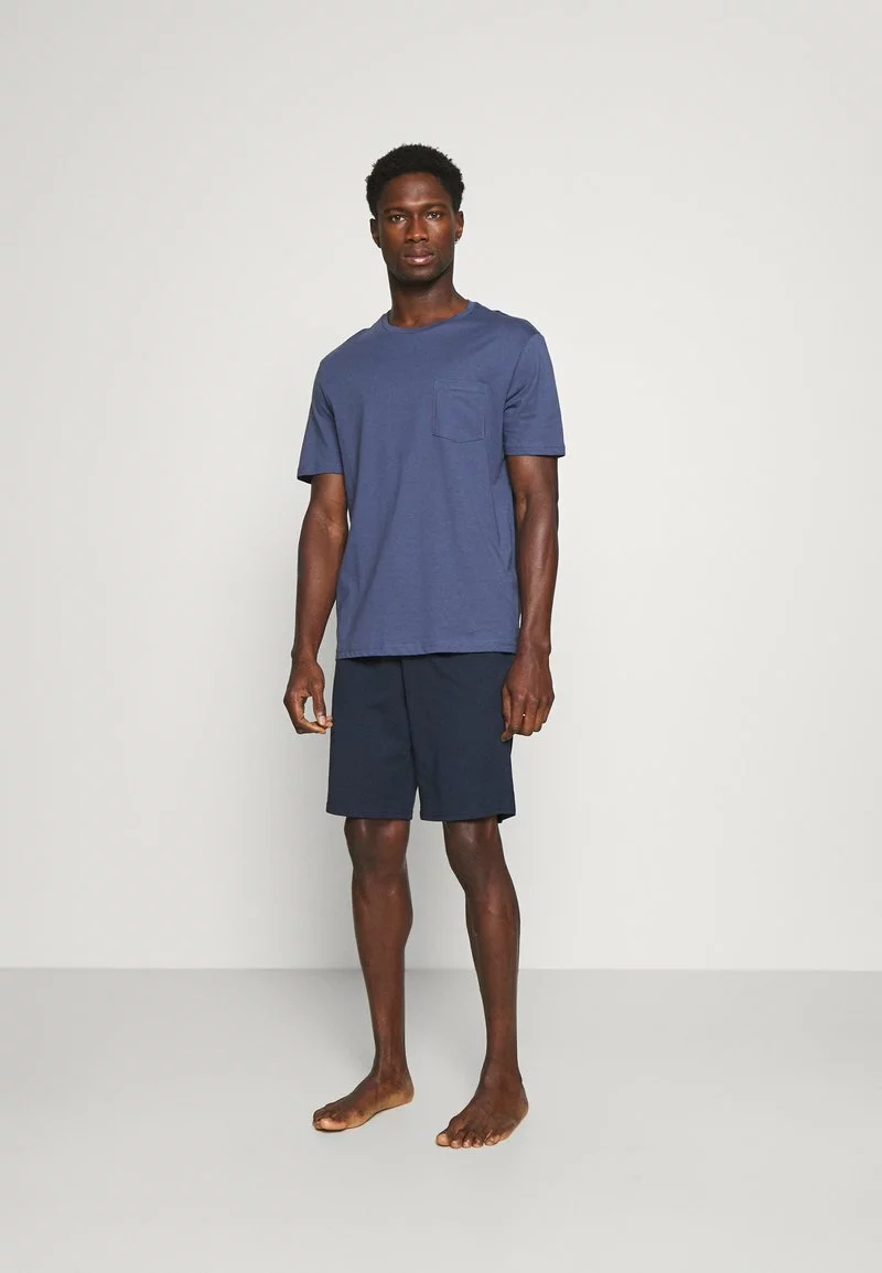 Pier One Uomo Pigiama - Blue/dark Blue 4 Pier One Uomo Pigiama - Blue/dark Blue - immagine 2