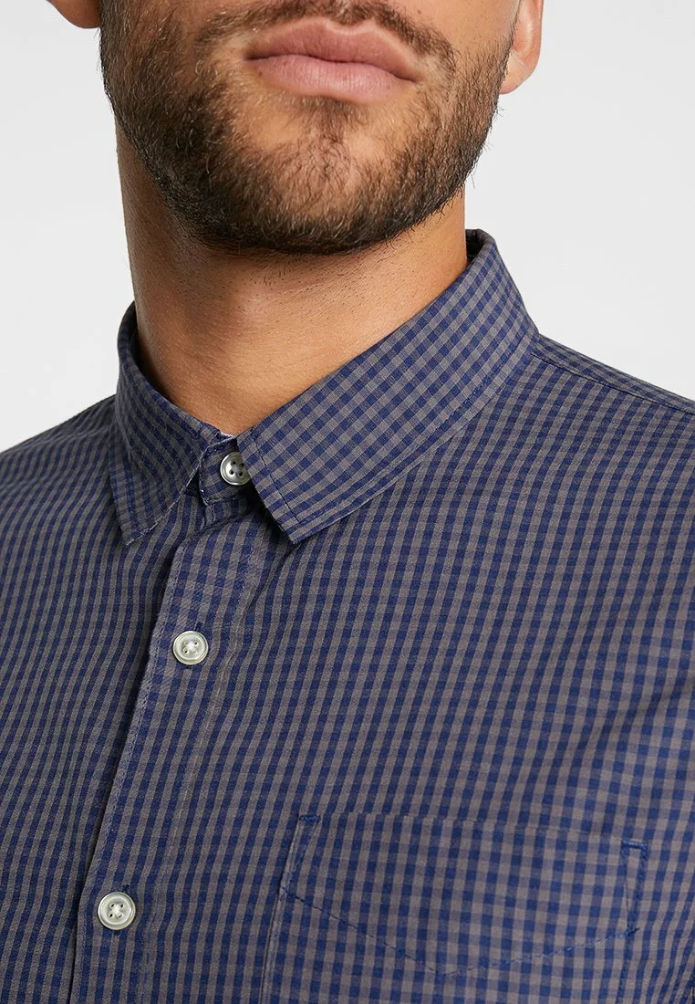 Pier One Uomo Camicia - Dark Blue 8 Pier One Uomo Camicia - Dark Blue - immagine 6
