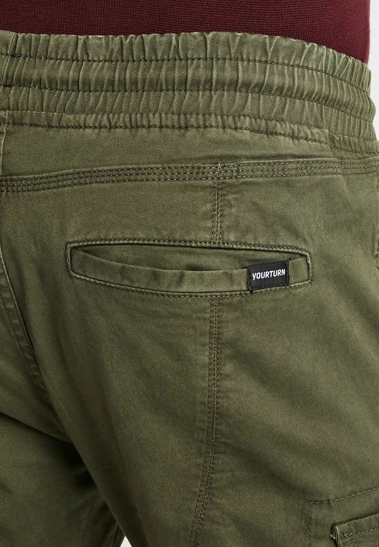 Pier One Uomo Pantaloni Cargo - Khaki 8 Pier One Uomo Pantaloni Cargo - Khaki - immagine 6