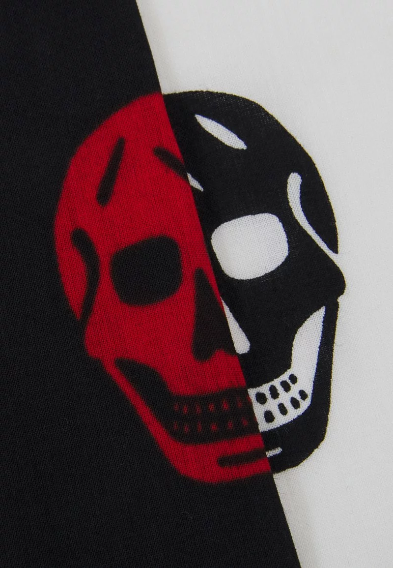 Pier One BANDANA 2 PACK UNISEX - Foulard - Black/white/red 7 Pier One BANDANA 2 PACK UNISEX - Foulard - Black/white/red - immagine 5