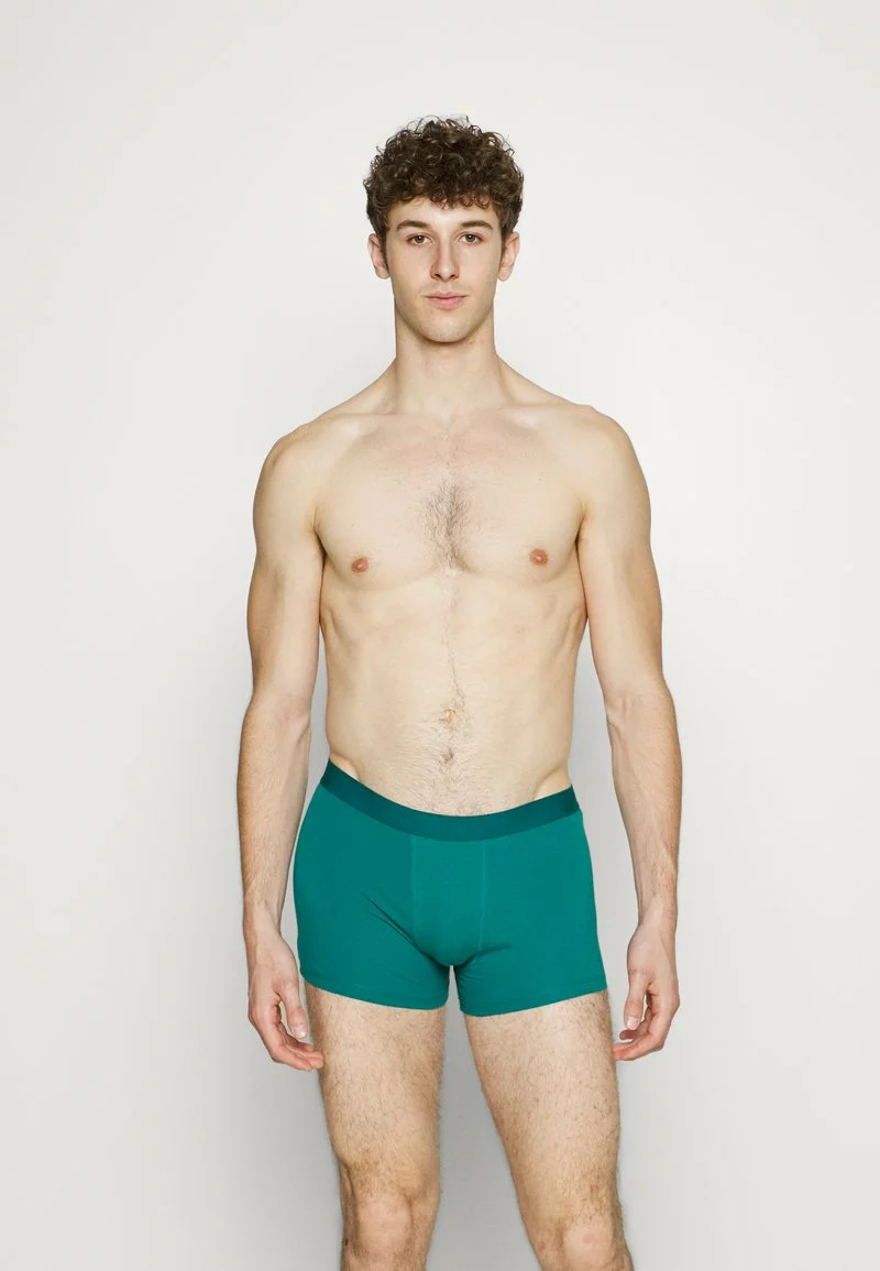 Pier One Uomo 5 PACK - Culotte - Dark Grey/teal/dark Blue 4 Pier One Uomo 5 PACK - Culotte - Dark Grey/teal/dark Blue - immagine 2