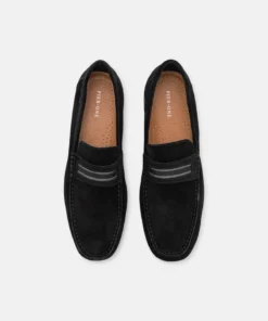 Pier One Uomo LEATHER - Scarpe Senza Lacci - Black -Moda Perfetta c1f8dc880ae747729e27c4485dd1dab1