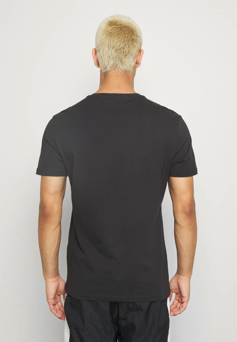 Pier One Uomo 7 PACK - T-shirt Basic - Black 6 Pier One Uomo 7 PACK - T-shirt Basic - Black - immagine 4