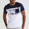 Pier One Uomo T-shirt Con Stampa - Navy/white 1 Pier One Uomo T-shirt Con Stampa - Navy/white -Moda Perfetta c3d097dd28194ed8a0ef4ff710602608