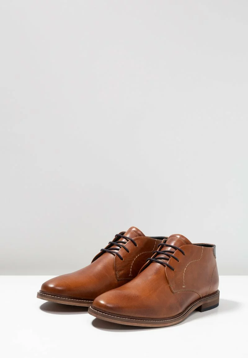 Pier One Uomo LEATHER - Stringate Eleganti - Cognac 5 Pier One Uomo LEATHER - Stringate Eleganti - Cognac - immagine 3