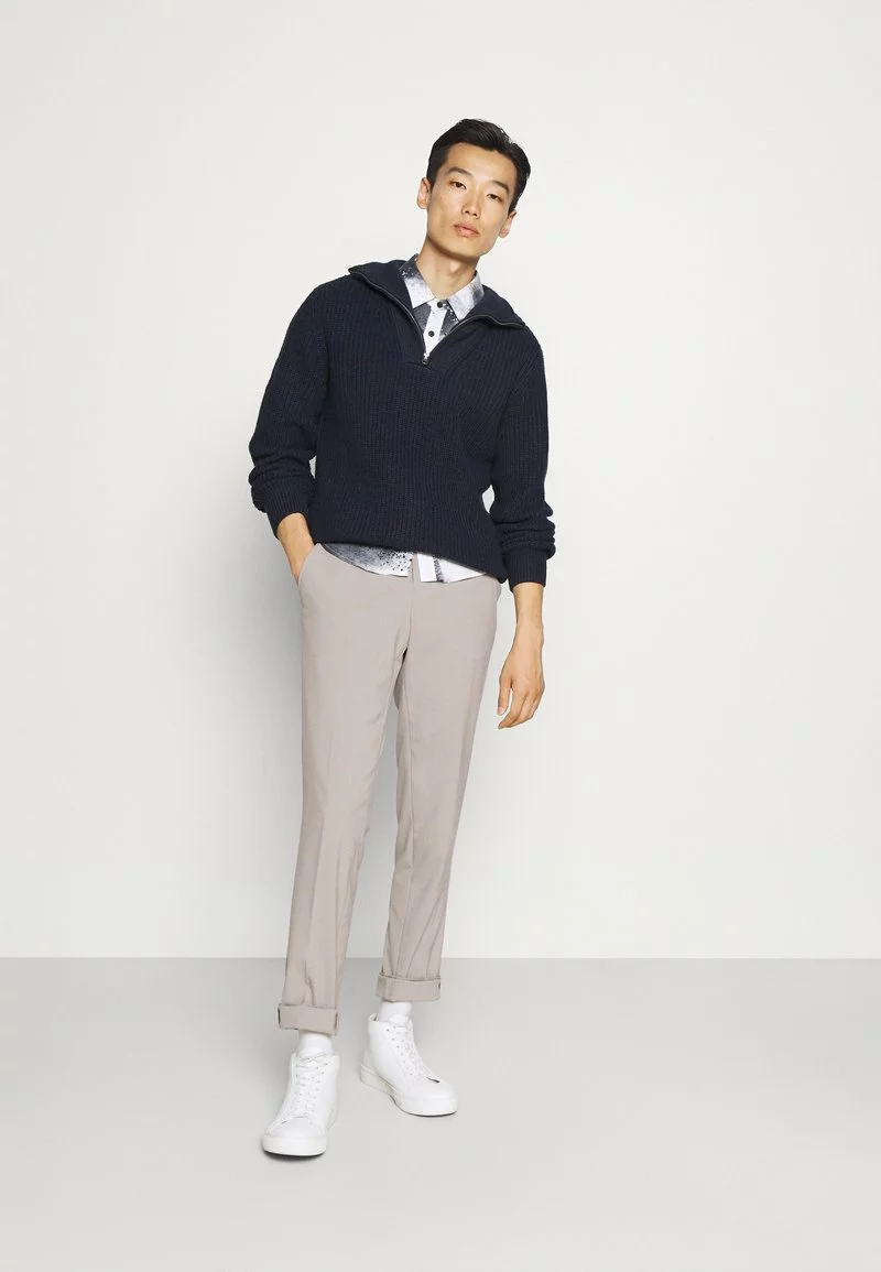 Pier One Uomo MODERN - Maglione - Dark Blue 4 Pier One Uomo MODERN - Maglione - Dark Blue - immagine 2