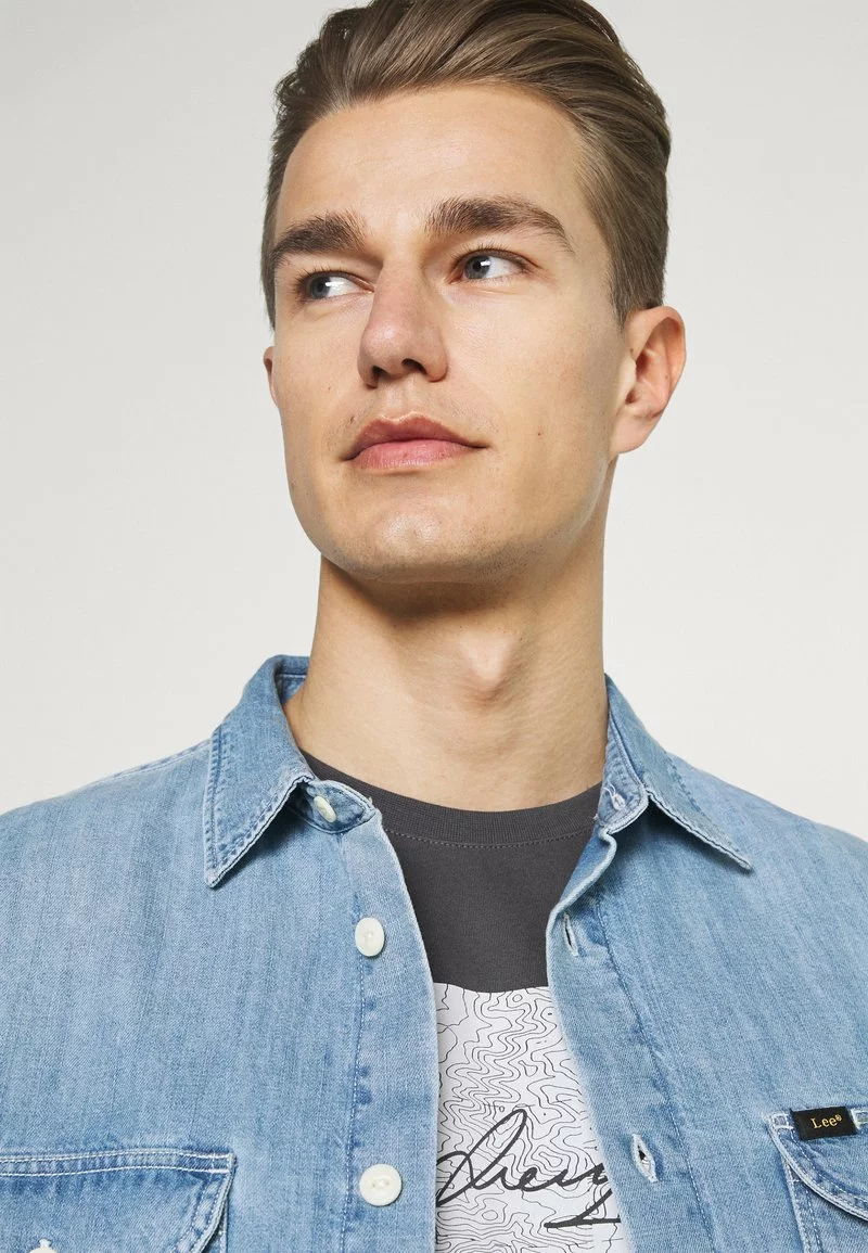 Pier One Uomo T-shirt Con Stampa - Dark Grey 6 Pier One Uomo T-shirt Con Stampa - Dark Grey - immagine 4