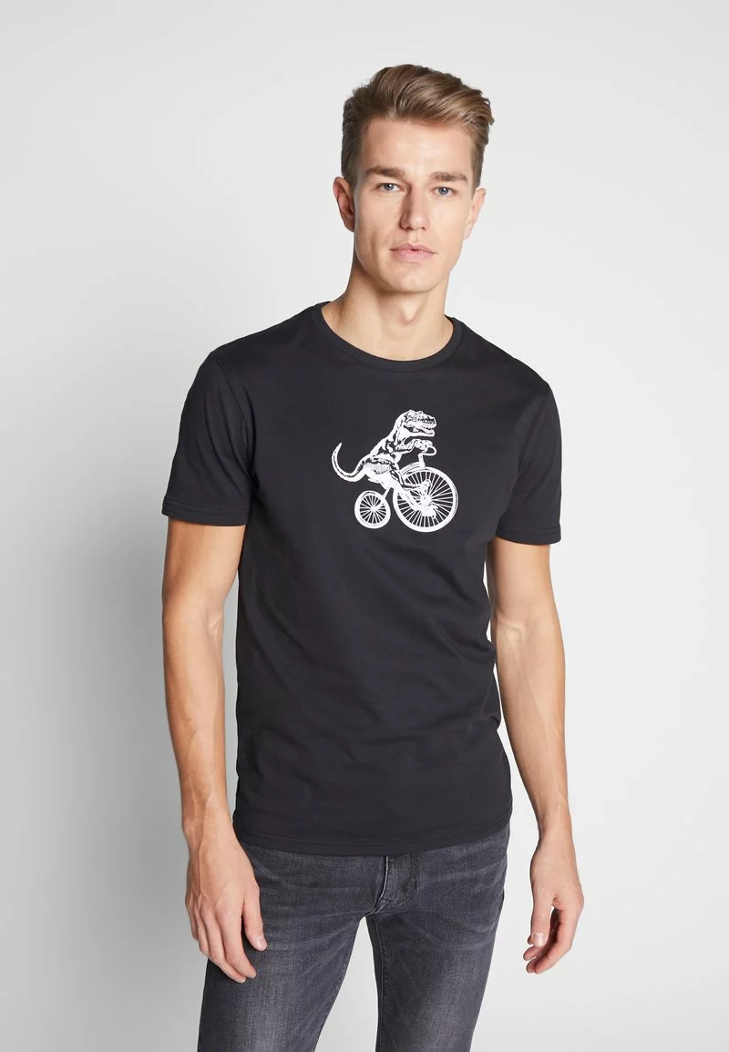 Pier One Uomo T-shirt Con Stampa - Black 3 Pier One Uomo T-shirt Con Stampa - Black