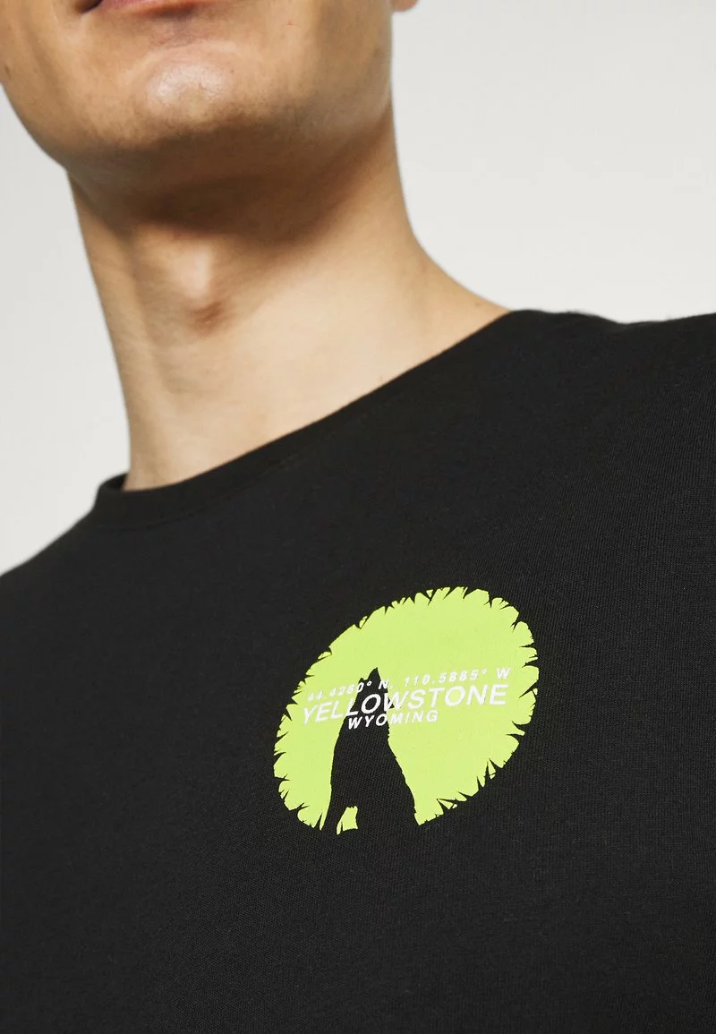 Pier One Uomo T-shirt Con Stampa - Black 10 Pier One Uomo T-shirt Con Stampa - Black - immagine 8