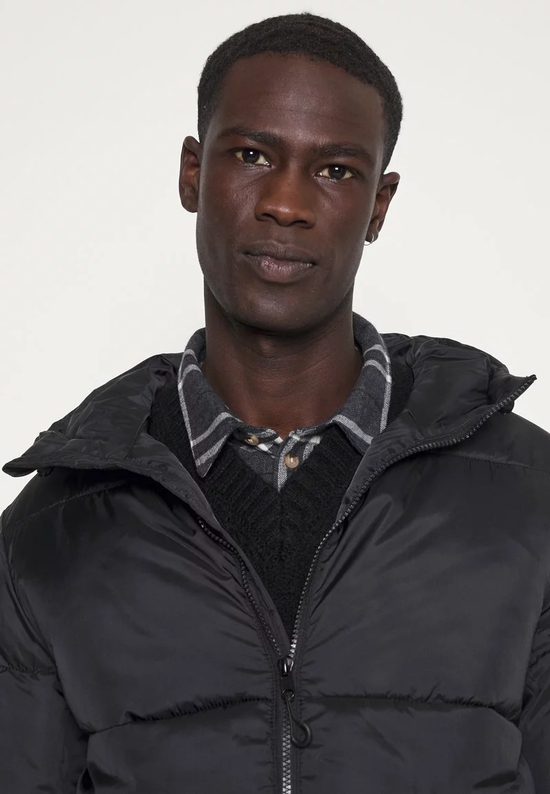 Pier One Uomo PUFFER - Giacca Invernale - Black 7 Pier One Uomo PUFFER - Giacca Invernale - Black - immagine 5