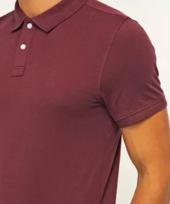 Pier One Uomo Polo - Bordeaux -Moda Perfetta c5a73ba9ef0343f78409bc84d63b88ed