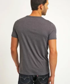 Pier One Uomo 2 PACK - T-shirt Basic - Dark Grey Melange -Moda Perfetta c6f8024f9387494aae05f035206bd807