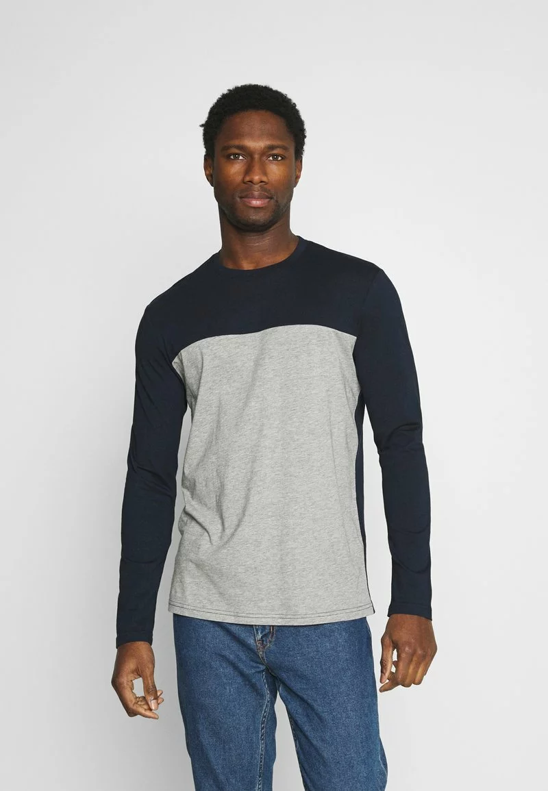 Pier One Uomo Maglietta A Manica Lunga - Dark Blue 3 Pier One Uomo Maglietta A Manica Lunga - Dark Blue