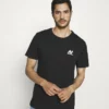Pier One Uomo T-shirt Con Stampa - Black