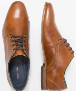 Pier One Uomo LEATHER - Stringate Eleganti - Cognac -Moda Perfetta c986e96e62d94800ab38a96b5382c252