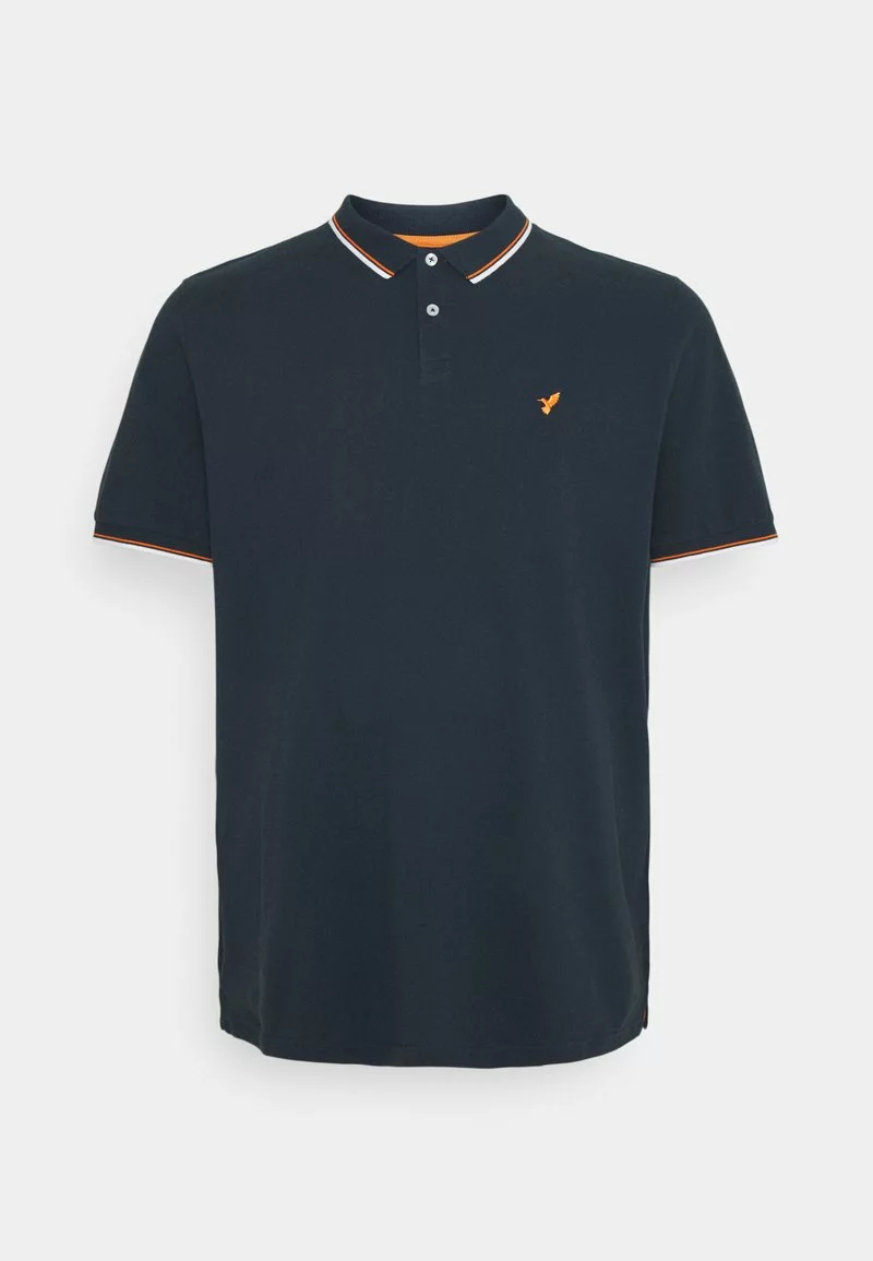 Pier One Uomo Polo - Dark Blue/orange 3 Pier One Uomo Polo - Dark Blue/orange