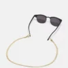 Pier One GLASSES MASK CHAIN UNISEX - Collana - Gold-coloured