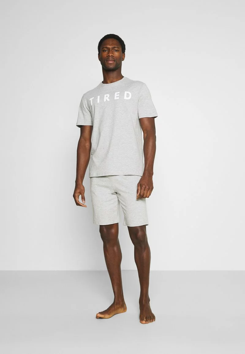 Pier One Uomo Pigiama - Mottled Dark Grey 4 Pier One Uomo Pigiama - Mottled Dark Grey - immagine 2