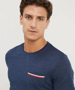Pier One Uomo T-shirt Basic - Mottled Dark Blue 11 Pier One Uomo T-shirt Basic - Mottled Dark Blue -Moda Perfetta cf0b128f23eb42d29f229a8b186e6078