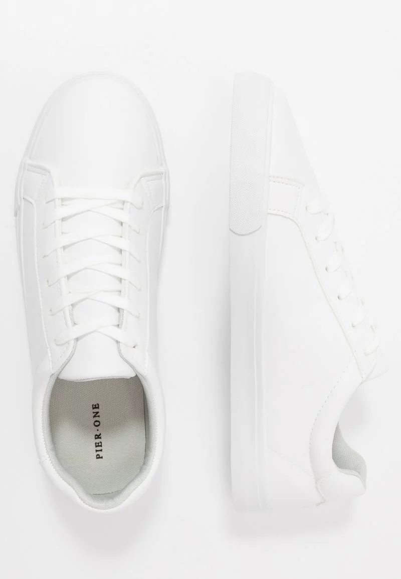Pier One Uomo UNISEX - Sneakers Basse - White 7 Pier One Uomo UNISEX - Sneakers Basse - White - immagine 5